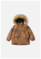 Куртка для мальчиков Sprig, размер 116, цвет коричневый