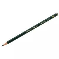 Карандаш чернографитный Faber-Castell "Castell 9000" 6B, заточенный 119006