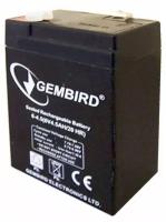 Аккумуляторная батарея 6 В для ИБП-UPS 4.5 А/ч Gembird BAT-6V4.5AH клеммы F1