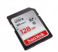 Карта памяти SanDisk Ultra SDXC 128GB Cl.10 UHS-I чтение: 100mb/s запись:10mb/s
