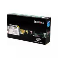 Картридж Lexmark C734A1YG, 6000 стр, желтый