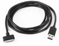 Дата-кабель USB с разъемом 30-pin для Apple 1м,CC-USB-AP1MB AM/Apple черный