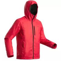 Куртка лыжная мужская красная 180, размер: XL ВЗРОСЛЫЕ, цвет: Красный WEDZE Х Декатлон