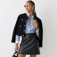 Юбка J.Crew Faux-leather mini skirt