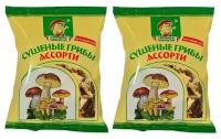 Экопродукт Грибы сушеные Ассорти, 50 г, 8 шт