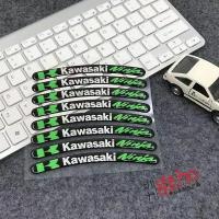 Силиконовые светоотражающие наклейки для колес " Kawasaki NINJA K "; для мотоцикла; для автомобиля; 8 шт