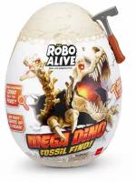 Игровой набор ZURU Robo Alive MEGA DINO FOSSIL раскопки динозавра со световыми и звуковыми эффектами 1 шт