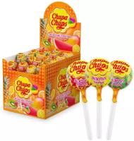 Карамель Chupa Chups Экзотик-Тропик, 100 шт по 12 г