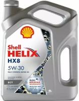 Синтетическое моторное масло SHELL Helix HX8 ECT 5W-30, 4 л