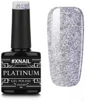 Гель лак XNAIL PROFESSIONAL Platinum жидкая фольга, для дизайна ногтей, 10 мл, № 01