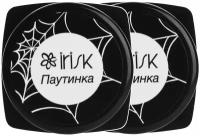 Irisk, набор гелевые краски "Паутинка" (белая, черная), 2 шт по 4 мл