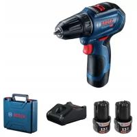 Шуруповерт Bosch GSR 12V-30 Professional 06019G9000 (с 2-мя АКБ, кейс)