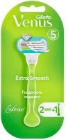 Станок для бритья со сменными кассетами Gillette Venus 5 Extra Smooth + Embrace