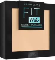 Матирующая пудра Maybelline Fit Me, тон 105, натурально-бежевый