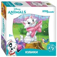 Кубики Step Puzzle "Disney. Друзья", 9шт