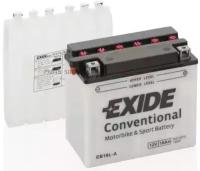 Exide Eb18l-A_аккумуляторная Батарея!Евро 18Ah 190A 180/90/160 Moto Сухозар. С Упаков. Электролита EXIDE арт. EB18L-A