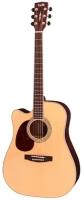 MR710F-LH-NS MR Series Электро-акустическая гитара леворукая, с вырезом, цвет натуральный, Cort