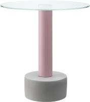 Столик кофейный Hem, D48 см, розовый Bergenson Bjorn, BB000031