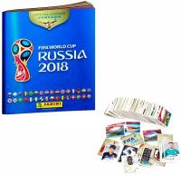 Альбом + полный набор наклеек Panini чемпионат мира ПО футболу FIFA 2018 (682 наклейки)