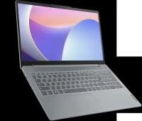 Ноутбук Lenovo IdeaPad 3 Slim Arctic Grey 82XB0005RK (Intel Core i3-N305 1.8 GHz/8192Mb/256Gb SSD/Intel UHD Graphics/Wi-Fi/Bluetooth/Cam/15.6/1920x1080/DOS)