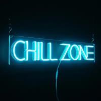 Неоновая вывеска "Chill zone"