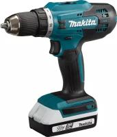 Дрель-шуруповерт Makita DF 488 DW 2 аккумулятора 1,5 Ач