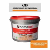 Клей для напольного покрытия "Homakoll", 14кг. Клей для бытового линолеума, коллекции "Homakoll 228", 4786544