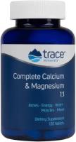 Trace Minerals Complete Calcium & Magnesium 1:1 (кальций и магний 1:1) 120 таблеток