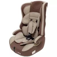 Автокресло группа 1/2/3 (9-36 кг) Мишутка LB 513RF, 55 beige/brown