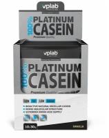 Казеиновый протеин VPLab Nutrition 100% Platinum Casein 10шт*30гр.(300грамм) Ассорти