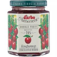 Конфитюр d'arbo Naturrein Double Fruit Вишня Мараска, банка 200 г