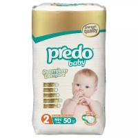 Predo baby Подгузники №2 (3-6кг) 50 шт