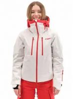 Куртка утепленная DragonFly Gravity Premium WOMAN Gray-Red Fluo XS