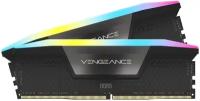 Оперативная память Corsair Vengeance RGB DDR5, 2 х 16 GB, 6000 MHz, 6000 MT/s, 36-44-44-96, 1.40 V, чёрный (CMH5X16G1E60C36A2-CN)