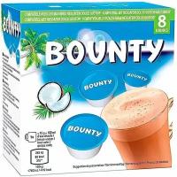 Горячий шоколад Dolce Gusto Bounty Hot Chocolate Pods (Великобритания), 17 г (8 капсул)