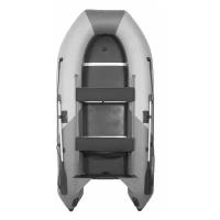 Моторная лодка YUKONA 360 TSE Al алюминиевый пайол серый+светло-серый