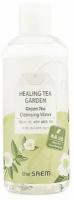 The Saem Healing Tea Garden Cleansing Water [Green Tea] 1 л Вода очищающая увлажняющая с экстрактом зеленого чая