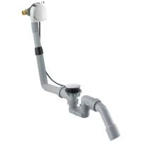 Трубный (коленный) слив-перелив для ванны hansgrohe Exafill S 58113000 с переливом