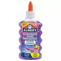 Elmer's Клей для слаймов Glitter Glue 177мл фиолетовый