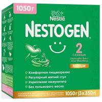 Молочная смесь Nestle Nestogen Premium 2, с 6 месяцев, для регулярного мягкого стула, 1050 г