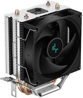 Кулер для процессора DEEPCOOL AG200 LGA1700/1200/115X/AM5/AM4 (36шт/кор, TDP 100W, PWM, Fan 92mm, 2 тепл. трубки прямого контакта) RET (AG200)