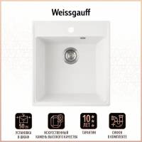 Кухонная мойка Weissgauff WG 46001 White