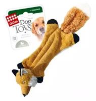 Gigwi игрушка для собак Шкурка лисы с пищалками 41см, серия PLUSH FRIENDZ