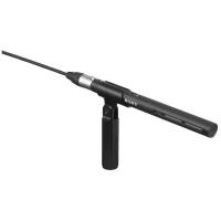 Микрофон проводной Sony ECM-VG1, разъем: XLR 3 pin (M), черный