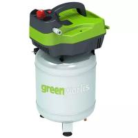 Компрессор безмасляный Greenworks GAC24V, 24 л, 1.5 кВт