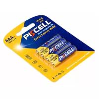 Батарейка солевая PKCELL R03P-4B, тип АAА, 4 шт