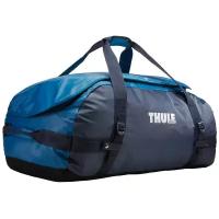 Сумка спортивная THULE, 90 л, 74х33х42 см, плечевой ремень, синий