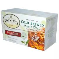 Чай черный Twinings Cold brewed iced tea English classic в пакетиках