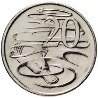 Монета Австралия 20 центов 2009 Утконос V112502