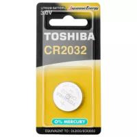 Батарейка литиевая Toshiba CR2032 Lithium BL1, 1 шт